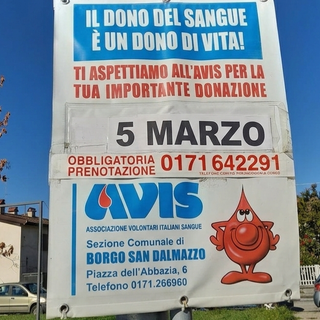 L'AVIS di Borgo San Dalmazzo riparte: giovedì 5 marzo la prima donazione del 2026