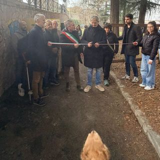 Inaugurata a Mondovì la nuova area cani, primo progetto realizzato con il "bilancio partecipato"