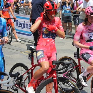 Saluzzo, partenza del Giro d'Italia Women