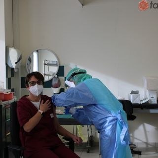 Mondovì: al via le vaccinazioni contro il Covid anche al Regina Montis Regalis  (FOTO E VIDEO)