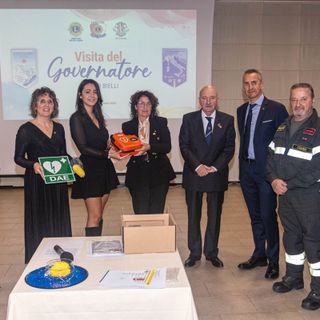 La visita del governatore distrettuale Oscar Bielli ai Lions Club di Bra