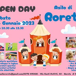 Open day all’asilo infantile di Roreto di Cherasco