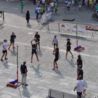 Una passata edizione di Sport in piazza a Barge