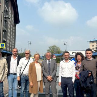 Alba, sopralluogo della Giunta in viale Masera. Si interviene sulla sicurezza del viale