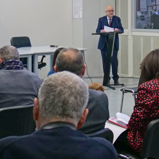 Il presidente dell'agenzia formativa Paolo Zoccola Il presidente dell'agenzia formativa Paolo Zoccola