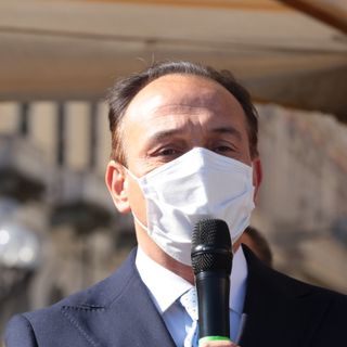 Il governatore Alberto Cirio