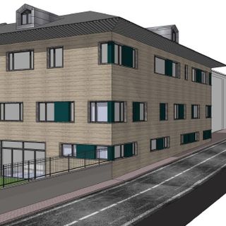 Il rendering realizzato durante lo studio di fattibilità iniziale