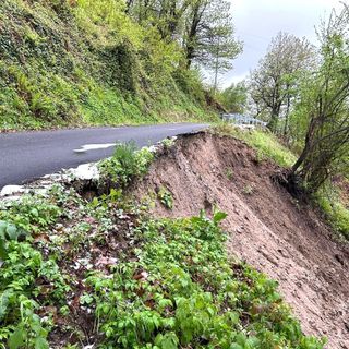 Nubifragio a Brossasco: diverse le strade comunali chiuse sino alle prime ore del mattino [FOTO]