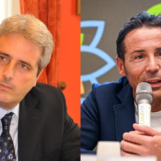 Da sinistra Federico Borgna e Mauro Bernardi