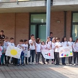 Le immagini del pomeriggio alla casa di riposo