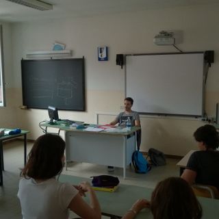 Iacopo Barison giovane scrittore fossanese al Bodoni di Saluzzo