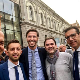 Bergesio e Gastaldi ad Alba, all’inaugurazione della 88esima Fiera del Tartufo