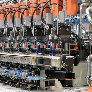 Un macchinario della "Bottero"