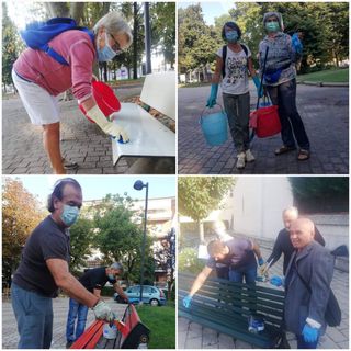 Bra, il gruppo civico spontaneo ‘Coloriamo la città’ colpisce ancora