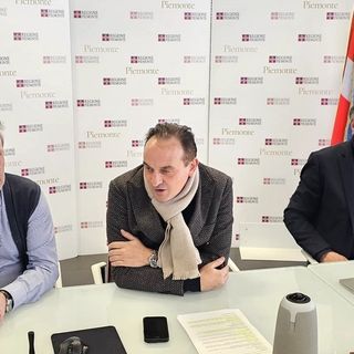 Alberto Cirio e l'assessore Luigi Genesio Icardi