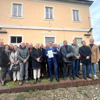 Da Manta l’annuncio di Cirio: &quot;Da gennaio il ritorno dei treni sulla Cuneo-Saluzzo-Savigliano. Nel 2028  la riattivazione della Ceva-Ormea&quot;
