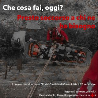 A Cuneo inizia un corso per volontari della Croce Rossa Italiana