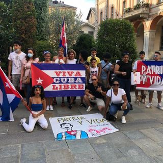 La manifestazione tenuta ieri in largo Audifreddi