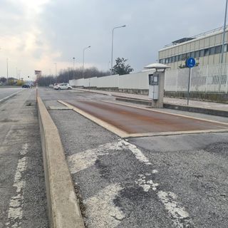 La pesa a ponte di corso De Gasperi