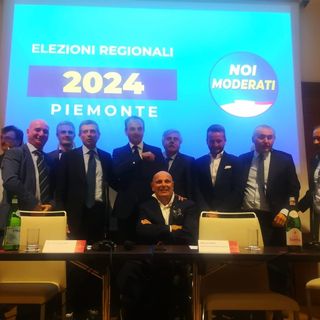 &quot;Noi Moderati&quot; accanto a Cirio con una lista per le Regionali 2024