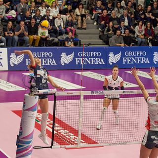Cuneo arriva ad un passo dal tie break ma alla fine perde 3-1 a Chieri (Foto: Chieri 76 Volley)