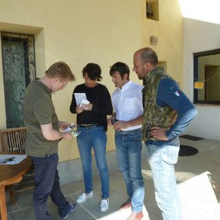 Bangle, Renaudi e Tassone al lavoro Bangle, Renaudi e Tassone al lavoro