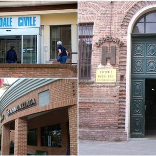 L'ingresso degli ospedali di Saluzzo, Savigliano e Fossano