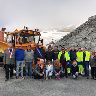 Le immagini di questo pomeriggio dalla vetta del Colle dell'Agnello
