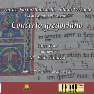 A Verzuolo il concerto gregoriano del coro "Haec dies"