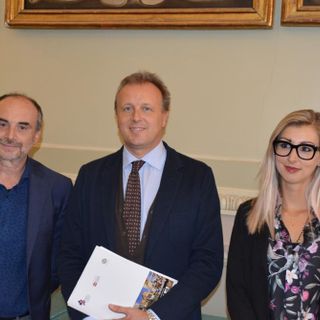 Da sinistra: Luca Olivieri, Paolo Adriano e Valentina Masante