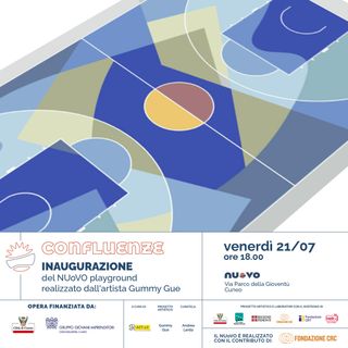 Cuneo, al Parco della Gioventù s'inaugura il progetto artistico "Confluenze"