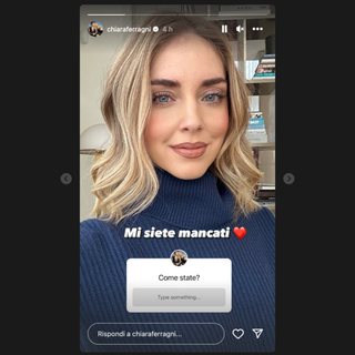 Il post pubblicato dalla influencer Il post pubblicato dalla influencer