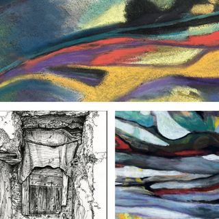 Le opere di due artiste cuneesi in mostra al Collegio dei geometri della provincia