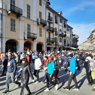 La recente edizione del Fitwalking del Cuore