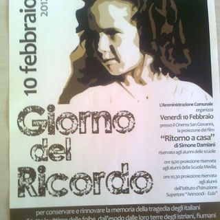 Per il “Giorno del Ricordo” a Racconigi la proiezione del film "Ritorno a casa" di Simone Damiani