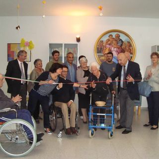 Inaugurazione di un presidio della biblioteca civica di Mondovì presso la Casa di Riposo “Sacra Famiglia”