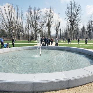 La nuova fontana dei Giardini Reali di Torino (immagine tratta da "La Repubblica")