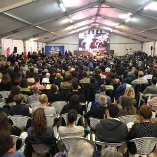 Francesco Guccini nell'edizione 2019 dell'evento