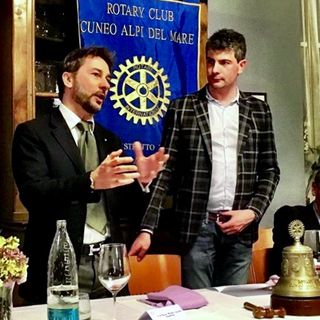 Cuneo: un successo la presentazione al Rotary del romanzo di Gian Maria Aliberti Gerbotto