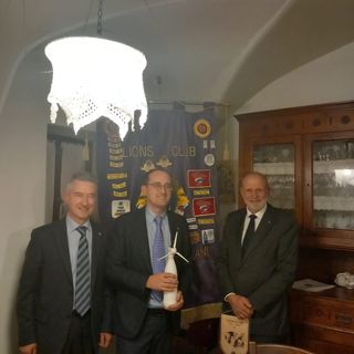 Acqua San Bernardo protagonista della conviviale del Lions Club Carrù-Dogliani