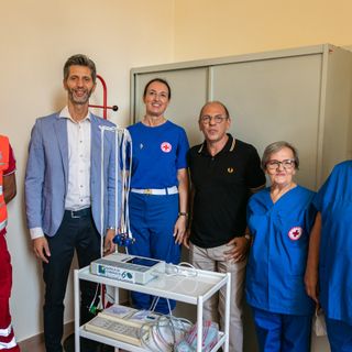 Nuovo elettrocardiografo per la Croce Rossa di Bra che amplia le prestazioni grazie a medici specialisti