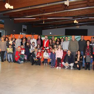 Cuneo: un successo la festa natalizia dell'ANFI con i nipoti e i figli del soci