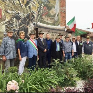 Margarita ha festeggiato i sessant'anni del gruppo Alpini