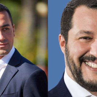 I vicepremier Di Maio e Salvini (foto scaricate dai rispettivi profili Facebook)