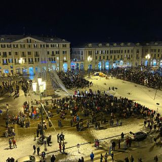 L'accensione di IllumiNatale - foto di repertorio