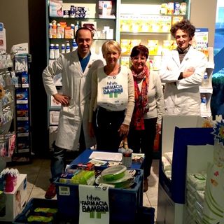 In farmacia a favore dei bambini a Cossano Belbo