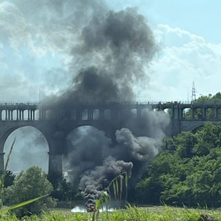 Cuneo: a fuoco un trattore alle Basse di Stura