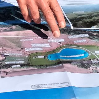 Il progetto del primo lotto dell'invaso Serra degli Ulivi