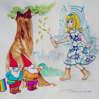 #FavoleaCasa – Fata Zucchina legge e commenta "La festa di Valentino" di M.R. Fortini