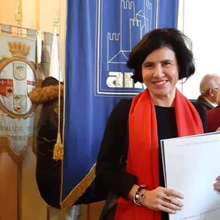 Il sindaco di Verduno Marta Giovannini